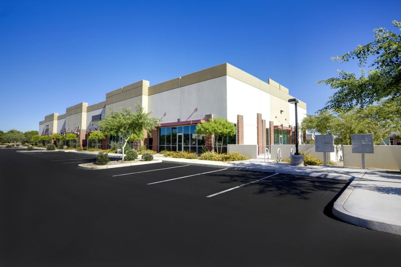 Finished Commercial Parking Area