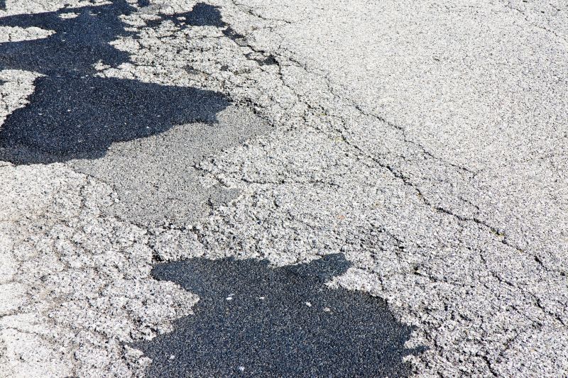 Asphalt Repair Close-up